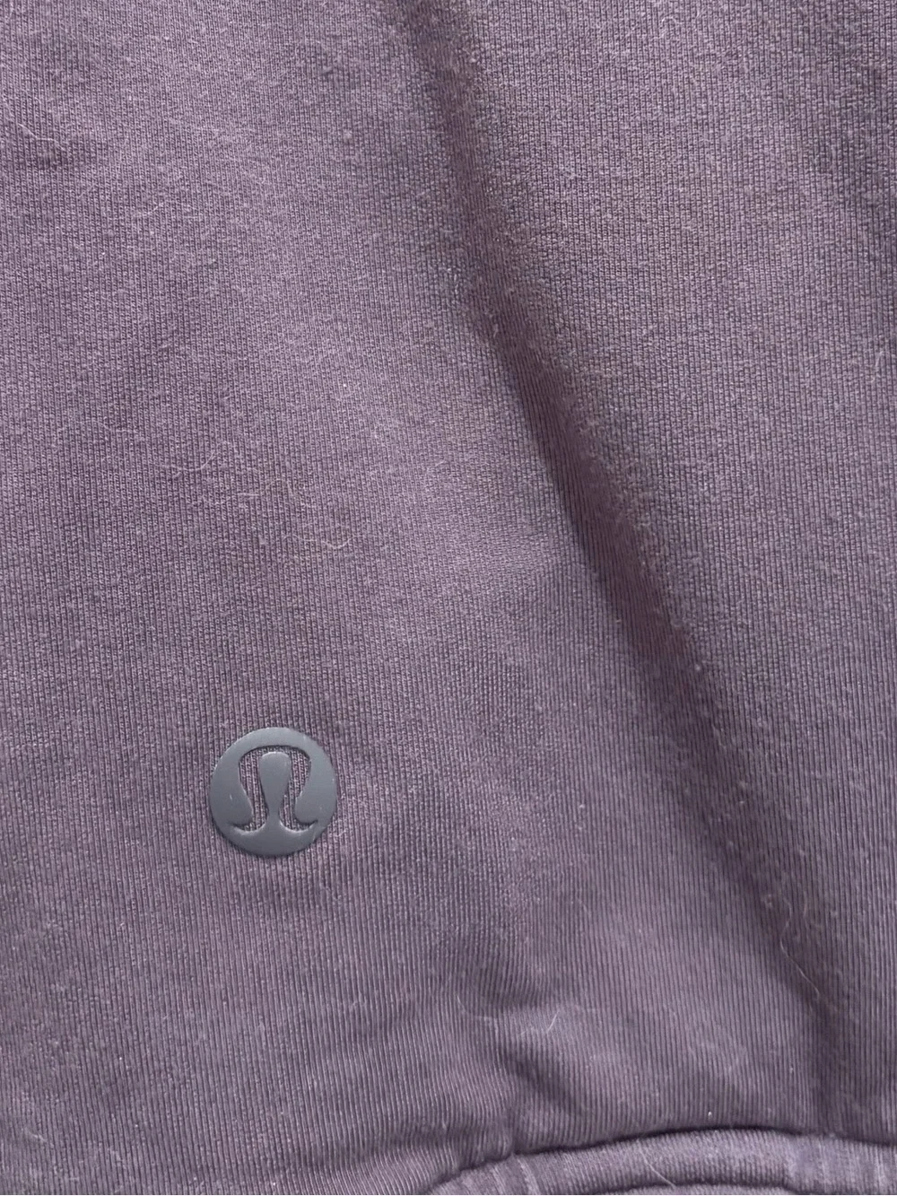 Lululemon Twisted & Tucked Hoodie Size 2 Gray Purple Modal Pullover Zip Pockets